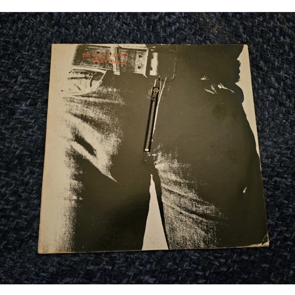 The Rolling Stones Sticky Fingers Vinyl LP Record